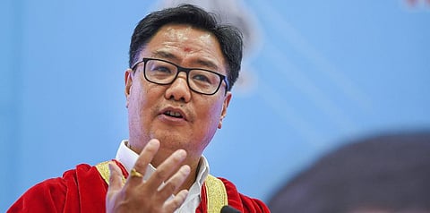 Union Sports Minister Kiren Rijiju (Photo | PTI)