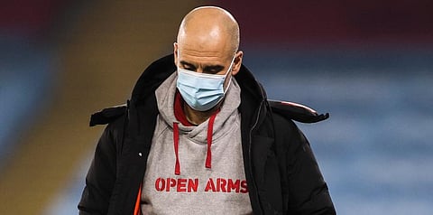 Manchester City gaffer Pep Guardiola (Photo | AP)