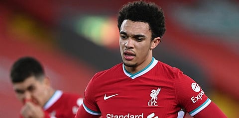 Liverpool defender Trent Alexander-Arnold (Photo | AP)