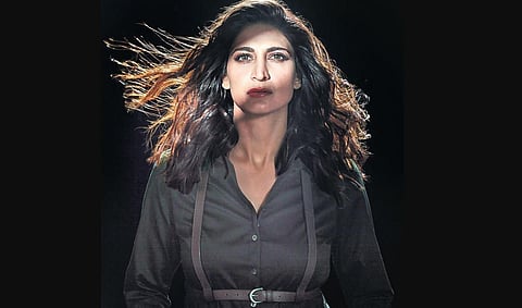 Aahana Kumra in a promo still from Spotify Original Podcast, I Hear You