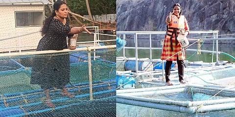 Smija MB (Left) and Raji George (Photos | Express)