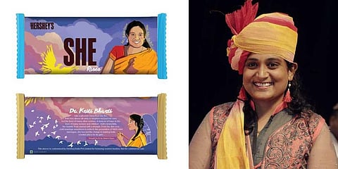 Hershey launches special chocolate edition in honor of Dr. Kriti Bharti from Jodhpur
