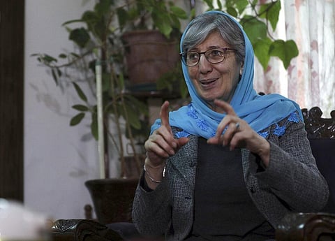 Sima Samar, a prominent activist and physician, who has been fighting for women’s rights in Afghanistan for the past 40 years. (Photo | AP)