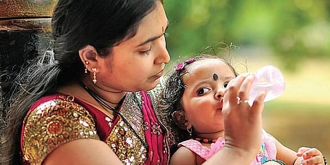 Image of mother and child used for representational purpose. (File Photo | EPS)