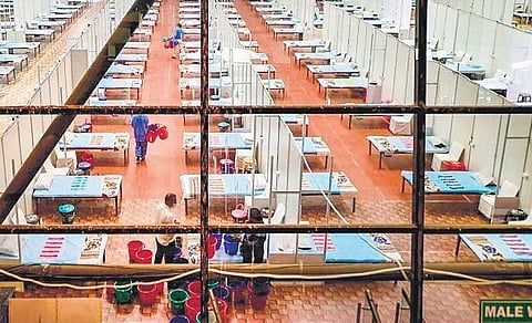 A Covid Quarantine Centre