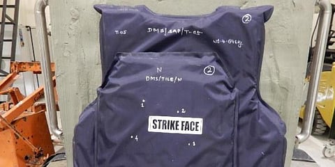 Lightweight bullet-proof jacket (Photo | DRDO India Twitter)