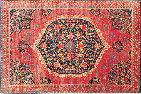 Each carpet has a story to tell through its complex construction of imagery.