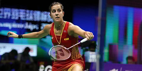 Rio Olympics champion Carolina Marin (Photo | PTI)