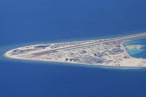 China has turned seven disputed reefs into missile-protected island bases in recent years. (File Photo | AP)