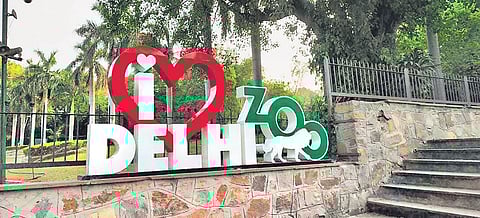 ‘I Love Delhi Zoo’ selfie point was unveiled on Tuesday (April 13) at the premises