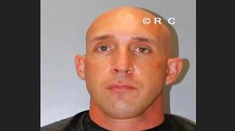 This April 14, 2021, booking photo provided by the Richland County, S.C., detention center shows Jonathan Pentland, a U.S. Army staff sergeant. (Photo | AP)