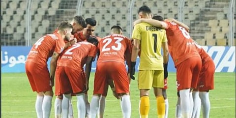 FC Goa players during a match (Photo | @FCGoaOfficial)