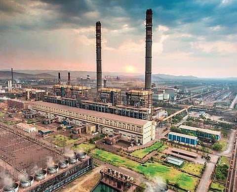 The JSW Steel facility which is located at Toranagallu in Ballari district