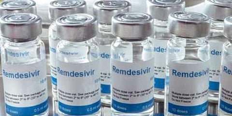 Image of Remdesivir vials used for representation. (Photo | EPS)