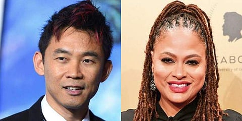 Directors James Wan (L) and Ava DuVernay. (File photo| AP)