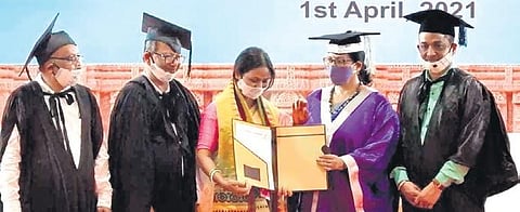 PhD being awarded to a student at Utkal University on Thursday | Express