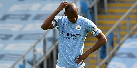 Manchester City captain Fernandinho (Photo | AP)