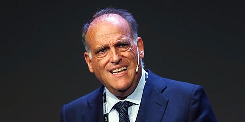 La Liga president Javier Tebas.