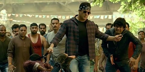 A still from Salman Khan-starrer 'Radhe'.