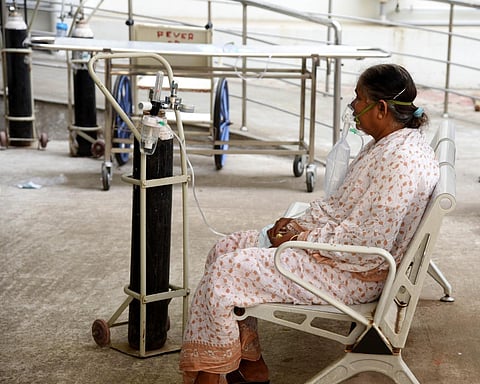 Fresh COVID-19 cases in India have been above three lakh for the second consecutive day. (Photo | R Satish Babu, EPS)