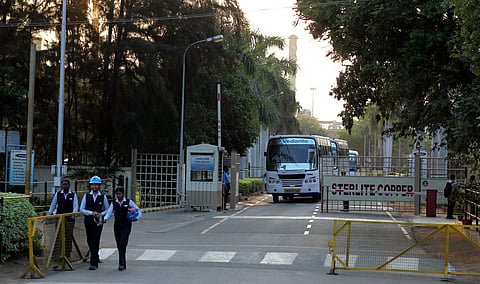 Vedanta's Sterlite copper unit in Tuticorin. (Photo | PTI)