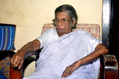 K. R. Gouri Amma (Photo | EPS)