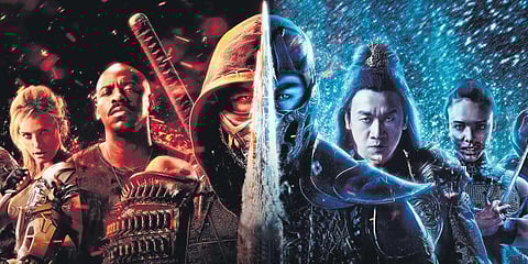 A still from 'Mortal Kombat'.