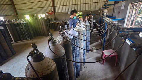 Medical Superintendent Dr Raj Kumar Baddhan said that there was an oil leak in the oxygen plant, which caused a technical fault and disrupted supply for some time.