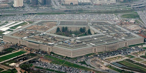 An aerial view of the Pentagon. (File photo| AP)