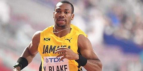 Jamaican sprint star Yohan Blake (Photo | AFP)