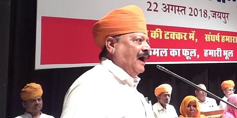 Rajput leader Giriraj Singh Lotwara (Photo | YouTube Screengrab)