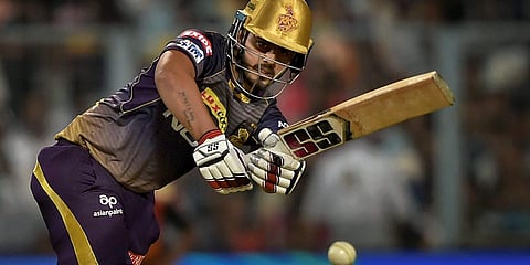 Kolkata Night Riders' Nitish Rana (File photo| AP)
