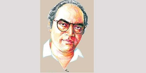 Noted illustrator, art director and writer Maidam Chandrudu, 74, who died of Covid-19, on Wednesday