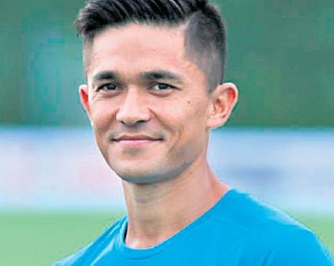 Sunil Chhetri gives Twitter handle to amplify SOS calls