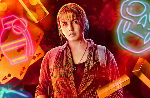 Actress Huma Qureshi in a still from Zack Snyder's 'Army of the Dead'.(Photo | Twitter/@humasqureshi)