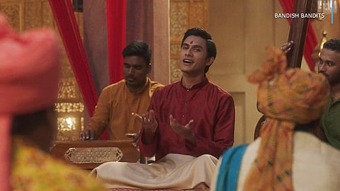 Ritwik Bhowmik in a scene from 'Bandish Bandits'. (Photo | Amazon Prime Video India Twitter)