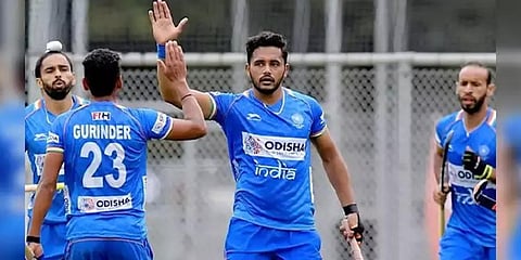 Indian hockey team vice-captain Harmanpreet Singh (Photo | Hockey India Twitter)