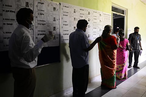 The inmates were selected for voting only after doctors assessed their decision making ability. (Photo | Debadatta Mallick, EPS)