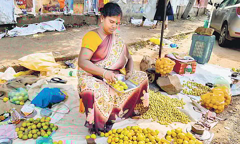 Rama Lakshmi, a street vendor from Tamil Nadu, says she plans to travel to her native place to cast vote | Shaji Vettipuram