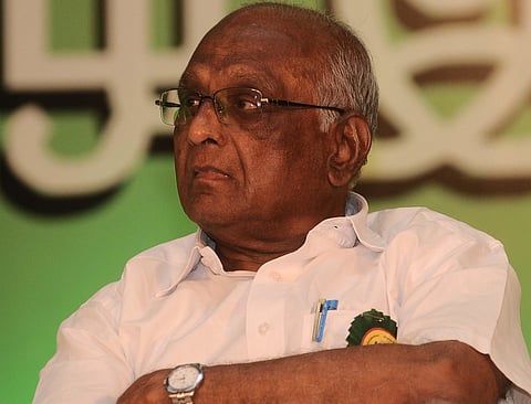 irector S P Muthuraman during Dinamani Ilakiya Thiruvizha. (File photo | EPS)