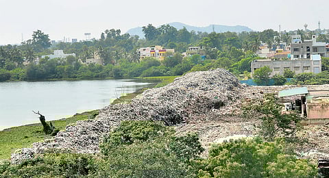 Out of the 403 encroachments along the Chitlapakkam lake, 374 are by way of housing sites, the government said. (File | Sunish P Surendran, EPS)