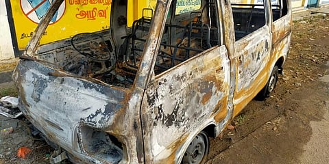 TN: Elderly man burnt alive in van for insurance money by wife, relative