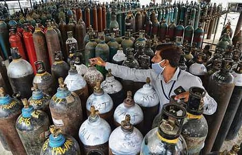 Severe patients who need oxygen and are at the Chennai government tertiary hospitals will be shifted to the trade centre. (Photo | EPS)