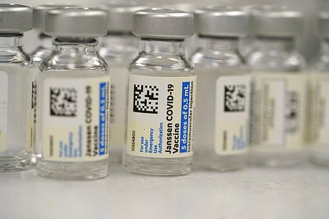 Vials of Johnson & Johnson COVID-19 vaccine in the pharmacy. (Photo | AP