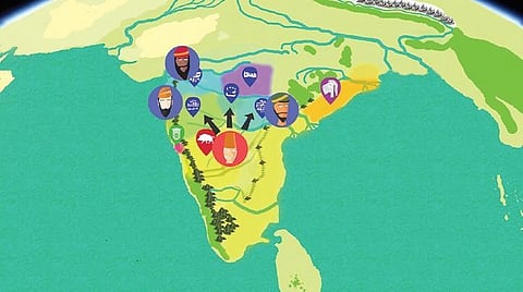 A still from Battle of Talikota