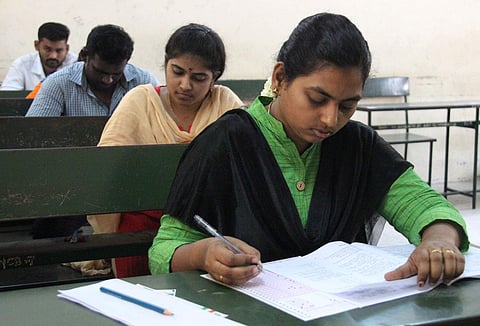 Candidates writing UPSC Examination. (File Photo | EPS)