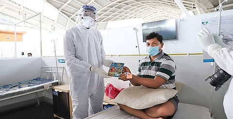 The idea is to wean away patients from mobiles during recovery period. (Photo | Express)