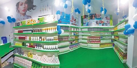 Interiors of a Proveda store.