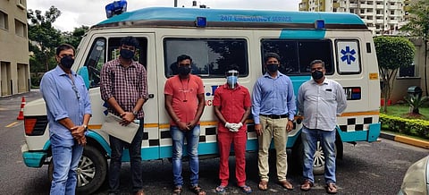 Members of ‘Changemakers of Kanakapura Road’ plan to revive the ambulance service for residents which was launched during the first wave | Express