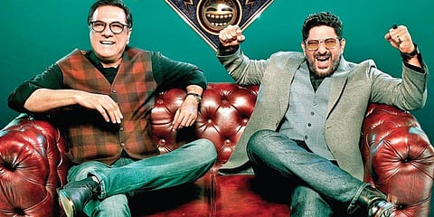 Boman Irani (L) and Arshad Warsi in Hasse Toh Phasse